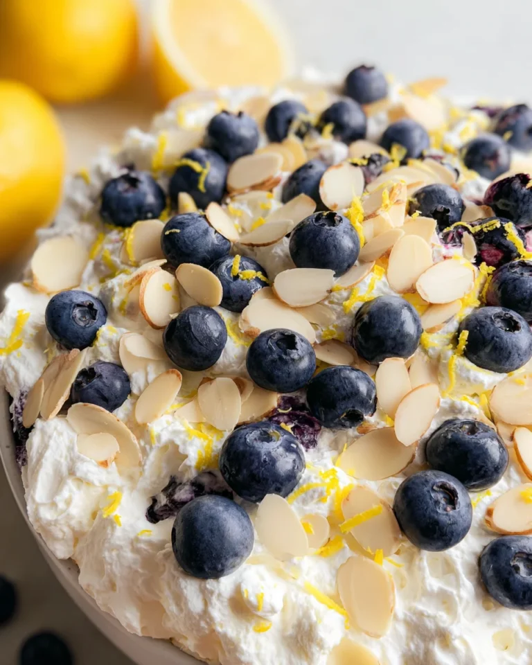 Lemon Blueberry Fluff