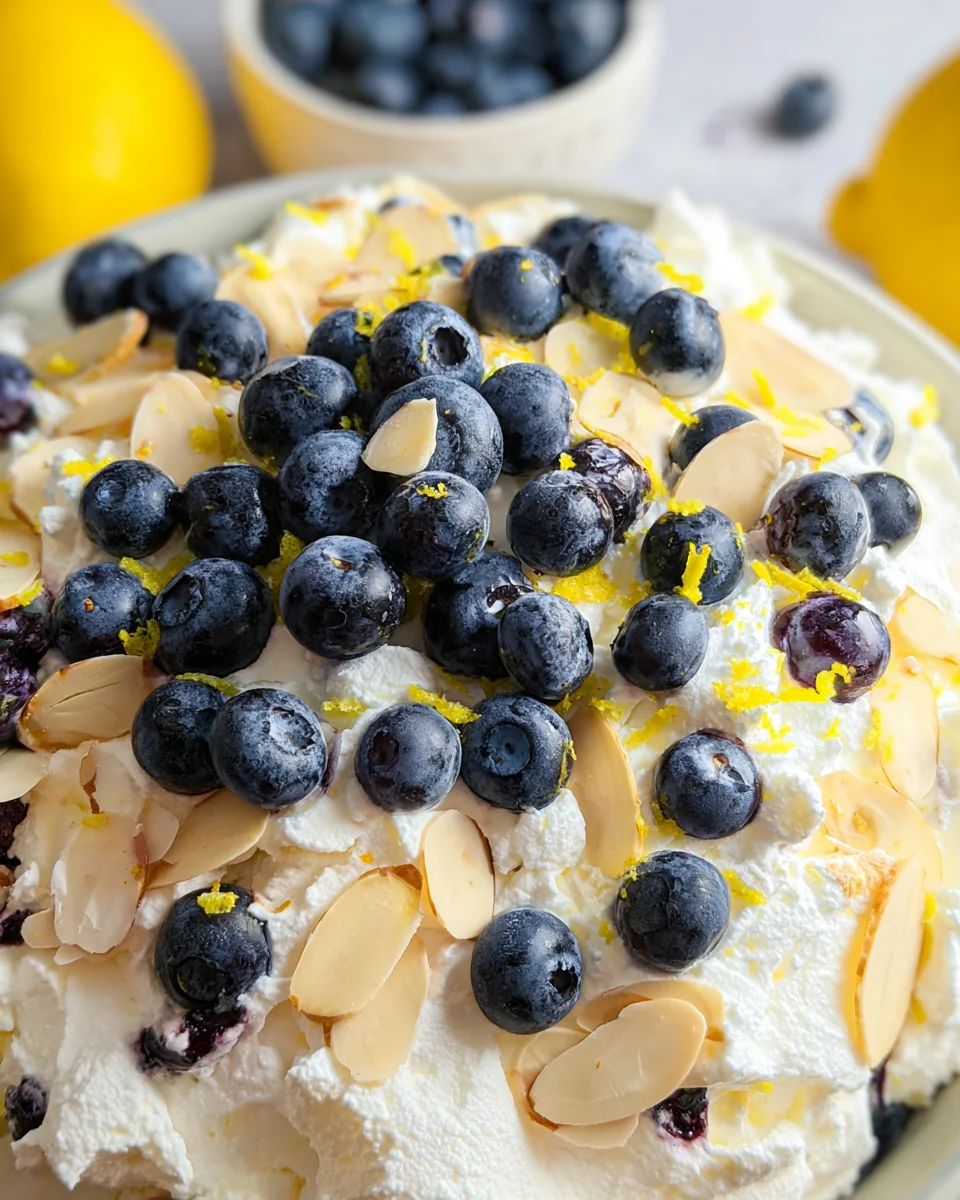 Lemon Blueberry Fluff 16 Lemon