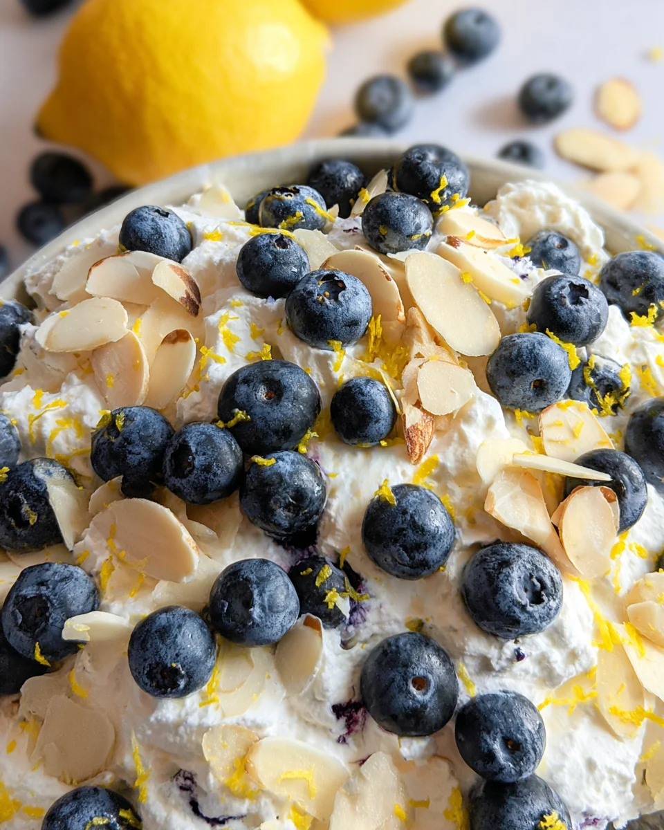 Lemon Blueberry Fluff 17 Lemon