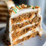 MOIST Vegan Carrot Cake Recipe with Cream Cheese Frosting