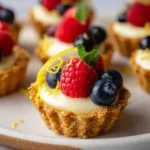 Mini Lemon Cheesecake Tarts