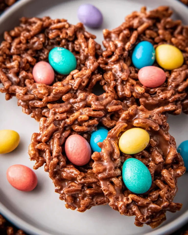 No-Bake Chocolate Bird Nests