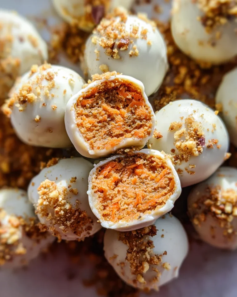 No Bake Carrot Cake Bites
