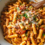 One Pot Creamy Tomato Pasta