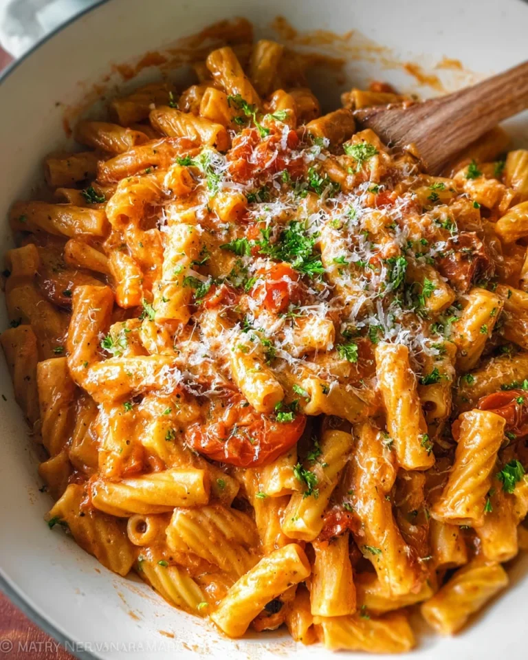 One Pot Creamy Tomato Pasta