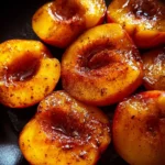 Pan Fried Peaches 19 Pan Fried Peaches