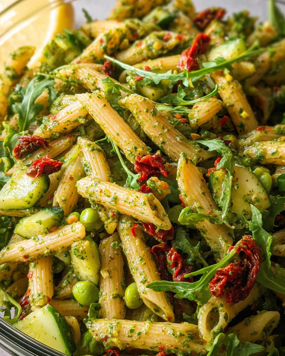 Pesto Pasta Salad 15 Pesto