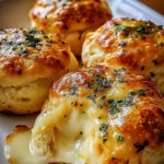 Pillsbury Biscuit Garlic Butter Cheese Bombs