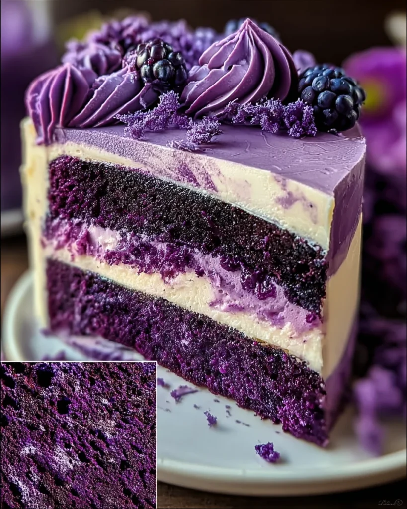 Purple Velvet Cake