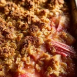 Rhubarb Crisp