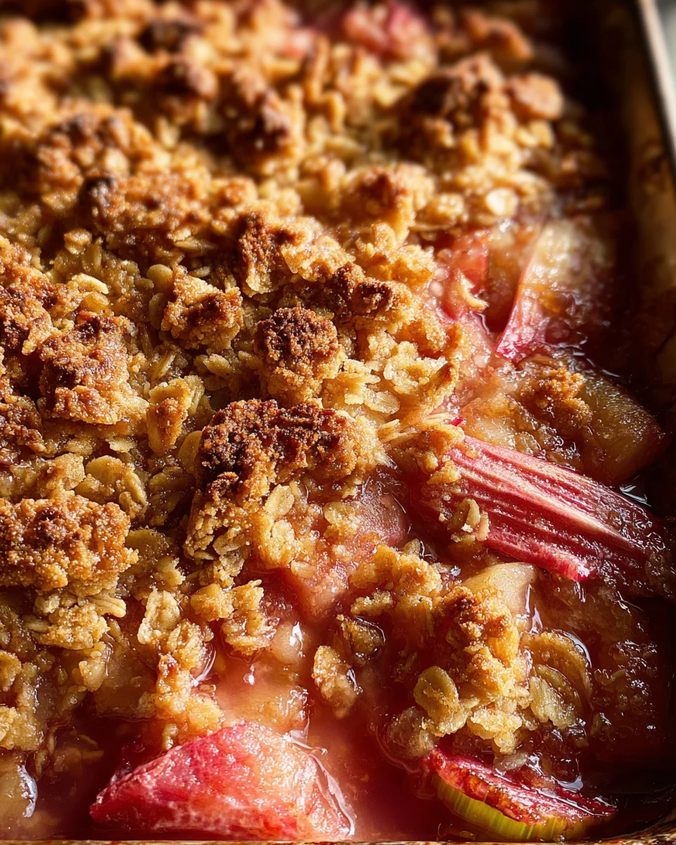 Rhubarb Crisp