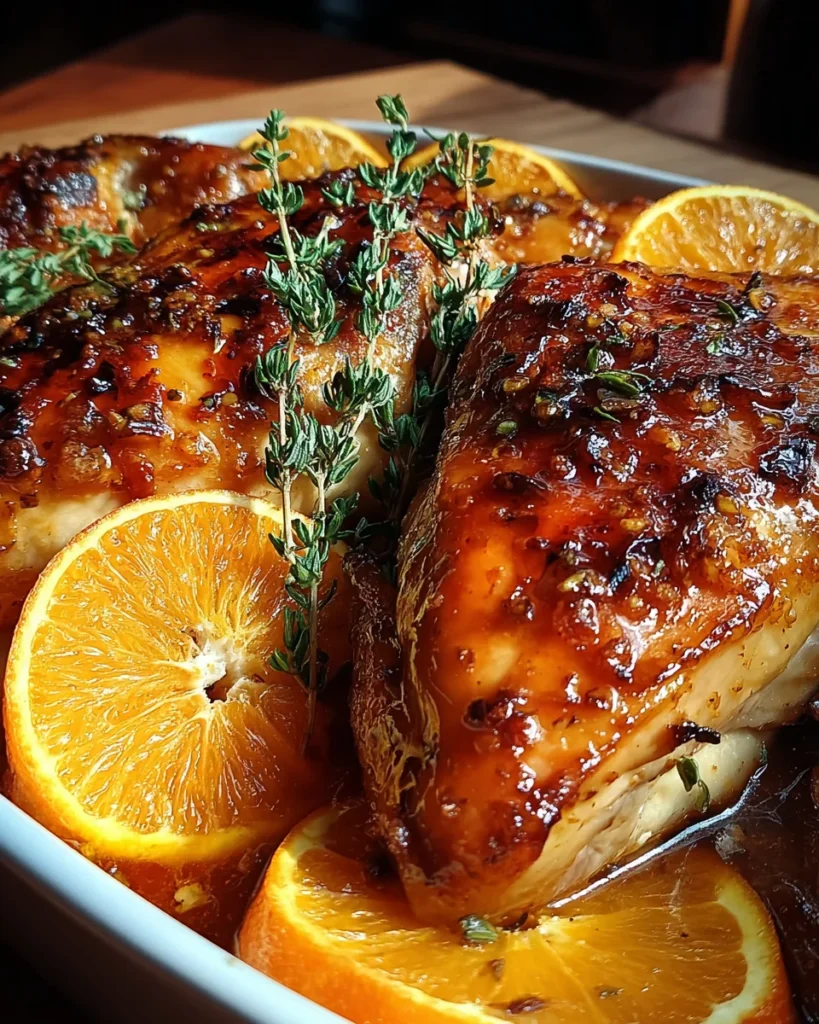 Roasted Orange Chicken