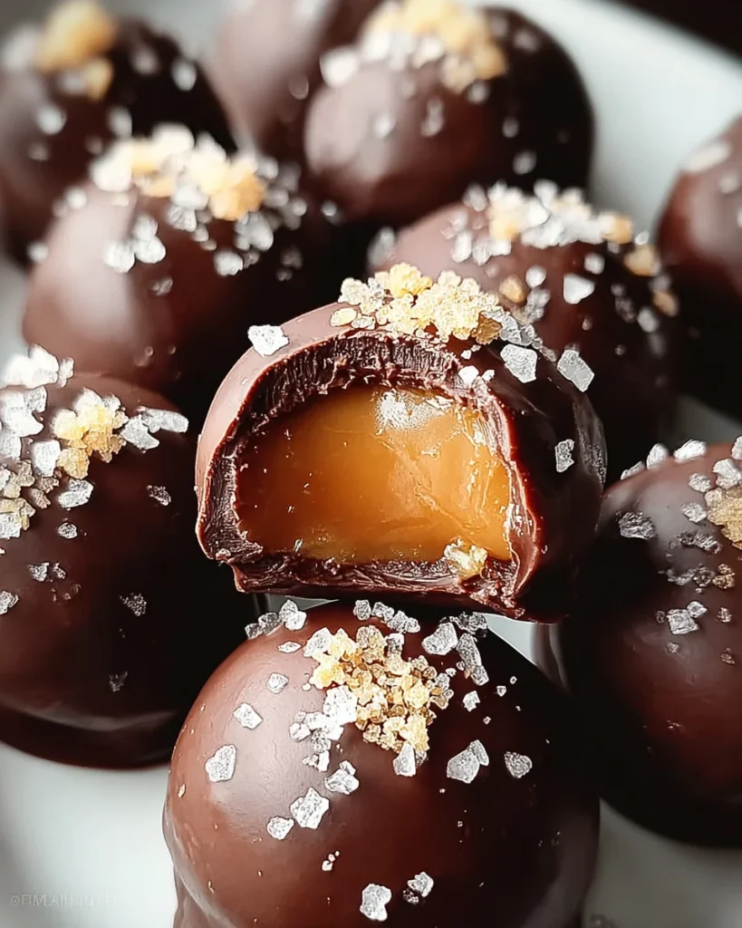 Salted Caramel Truffles