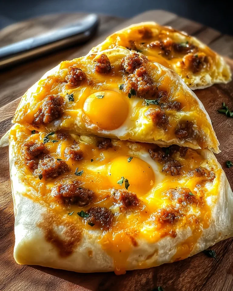 Sausage Egg and Cheese Breakfast Roll-Ups