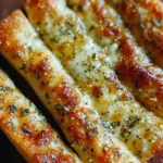 Sourdough Cheesy Breadsticks