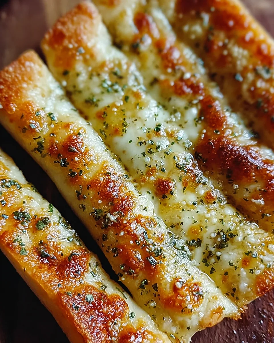Sourdough Cheesy Breadsticks