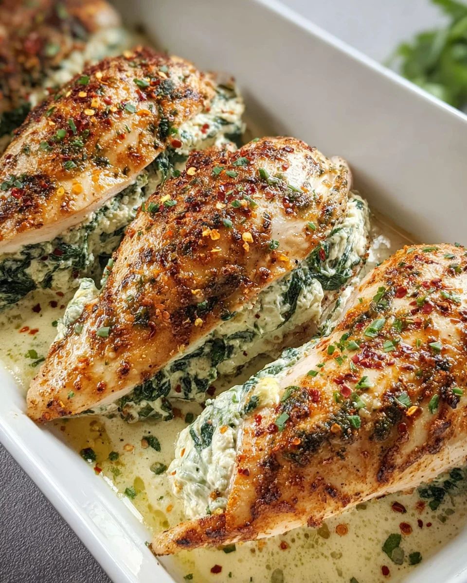 Spinach Stuffed Chicken Fillets 23 Spinach Stuffed Chicken Fillets