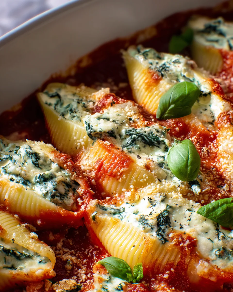 Spinach and Ricotta Stuffed Shells Recipe 21 Spinach and Ricotta Stuffed Shells Recipe