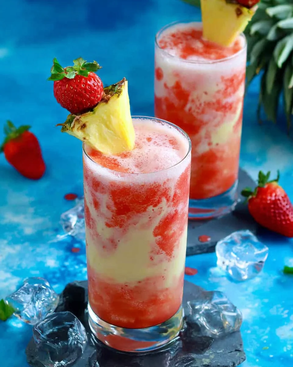 Strawberry Colada Splash 16 Strawberry