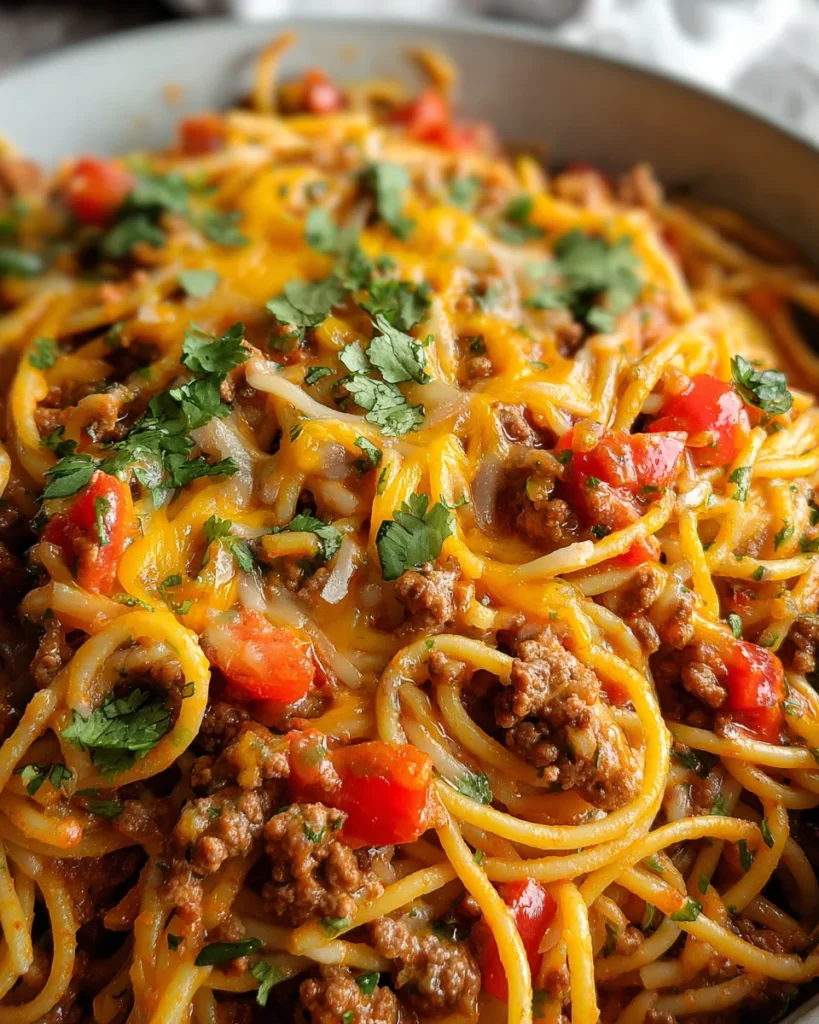 Taco Spaghetti