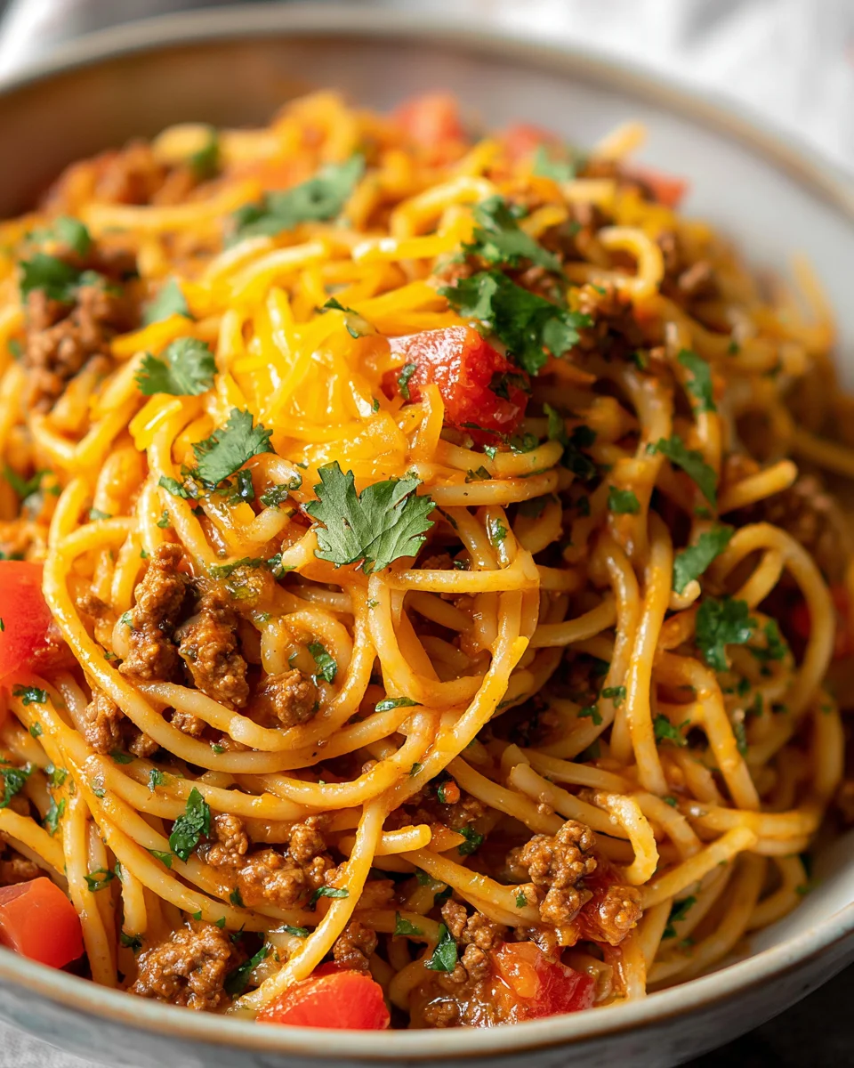 Taco Spaghetti 22 Taco