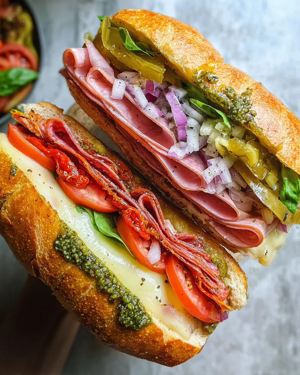 Toasted Italian Sandwich 19 Toasted