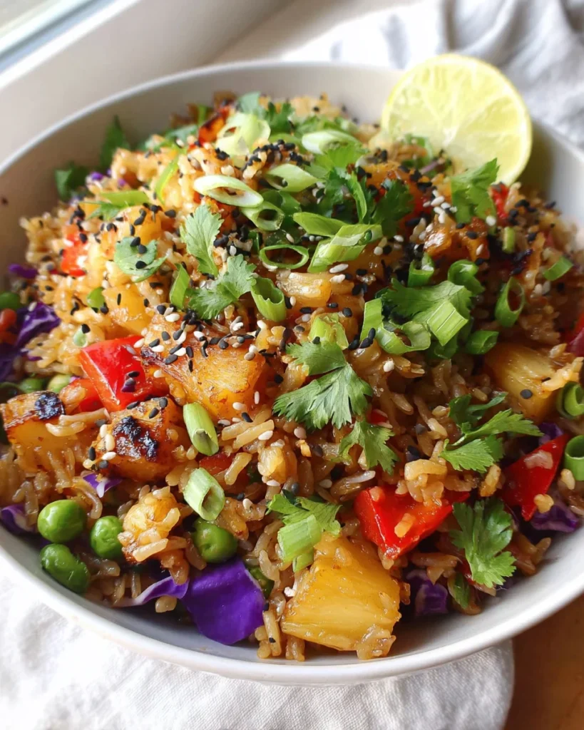 Vegan Pineapple Fried Rice