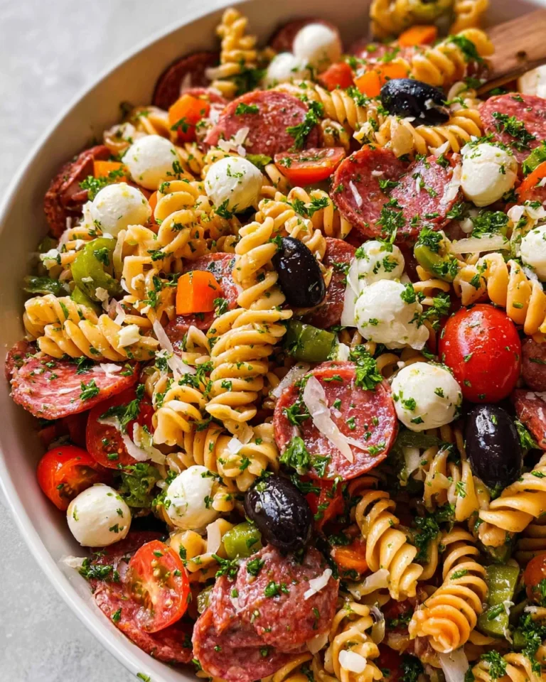 Zesty Italian Pasta Salad