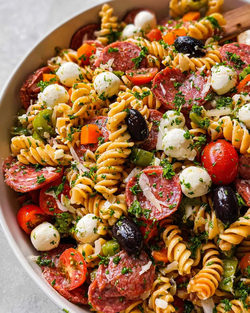 Zesty Italian Pasta Salad