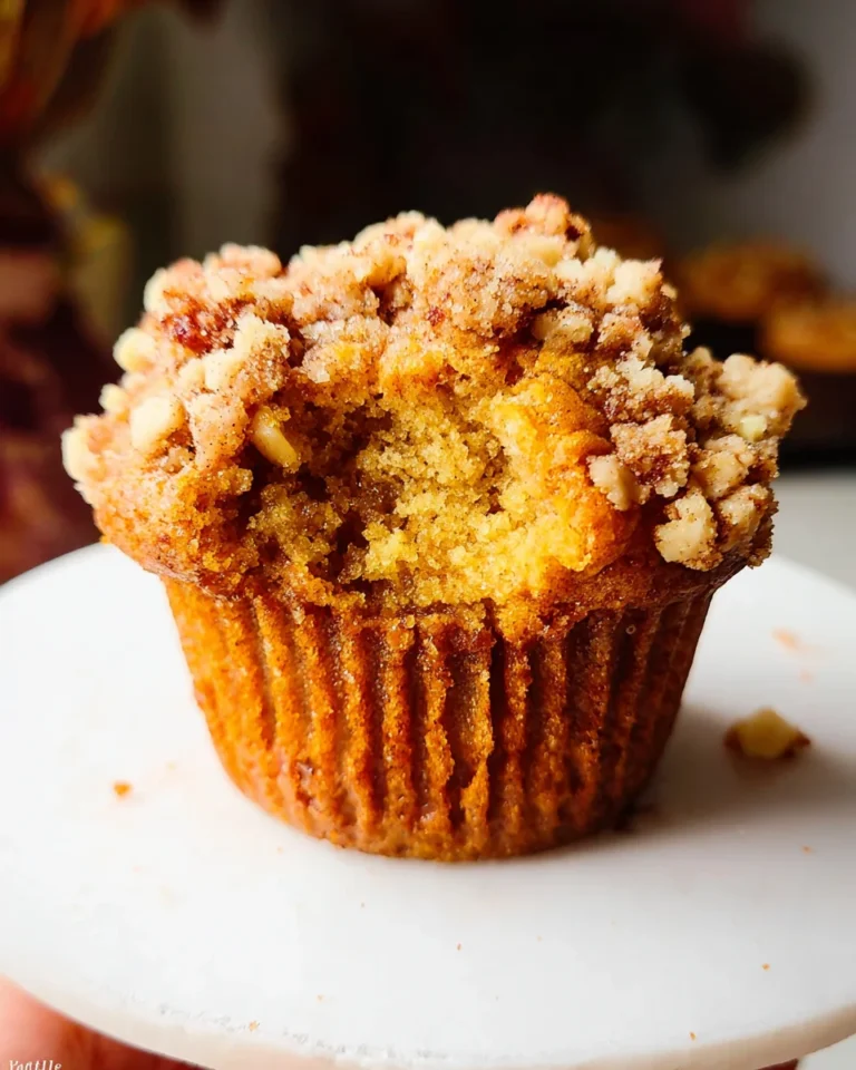Apple Pumpkin Streusel Muffins Small Batch
