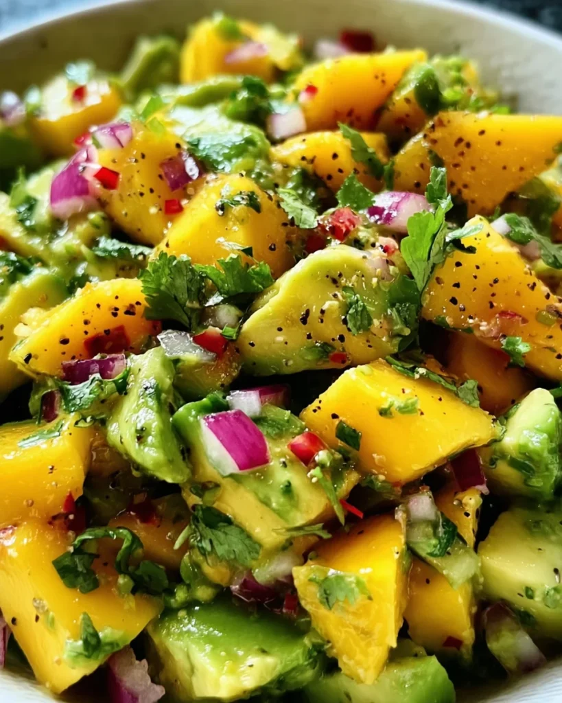 Avocado Mango Salad