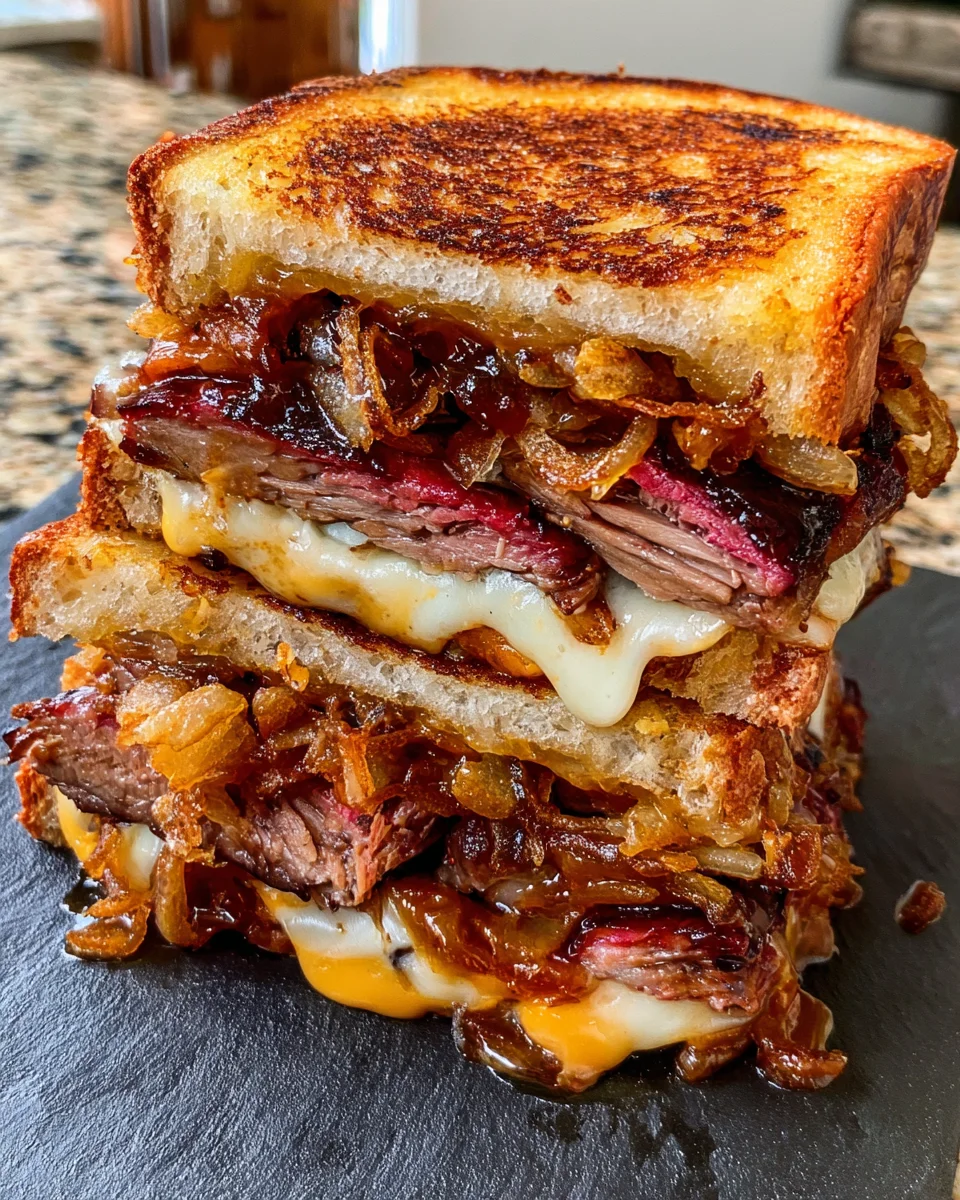BBQ Brisket Melts 27 BBQ Brisket Melts