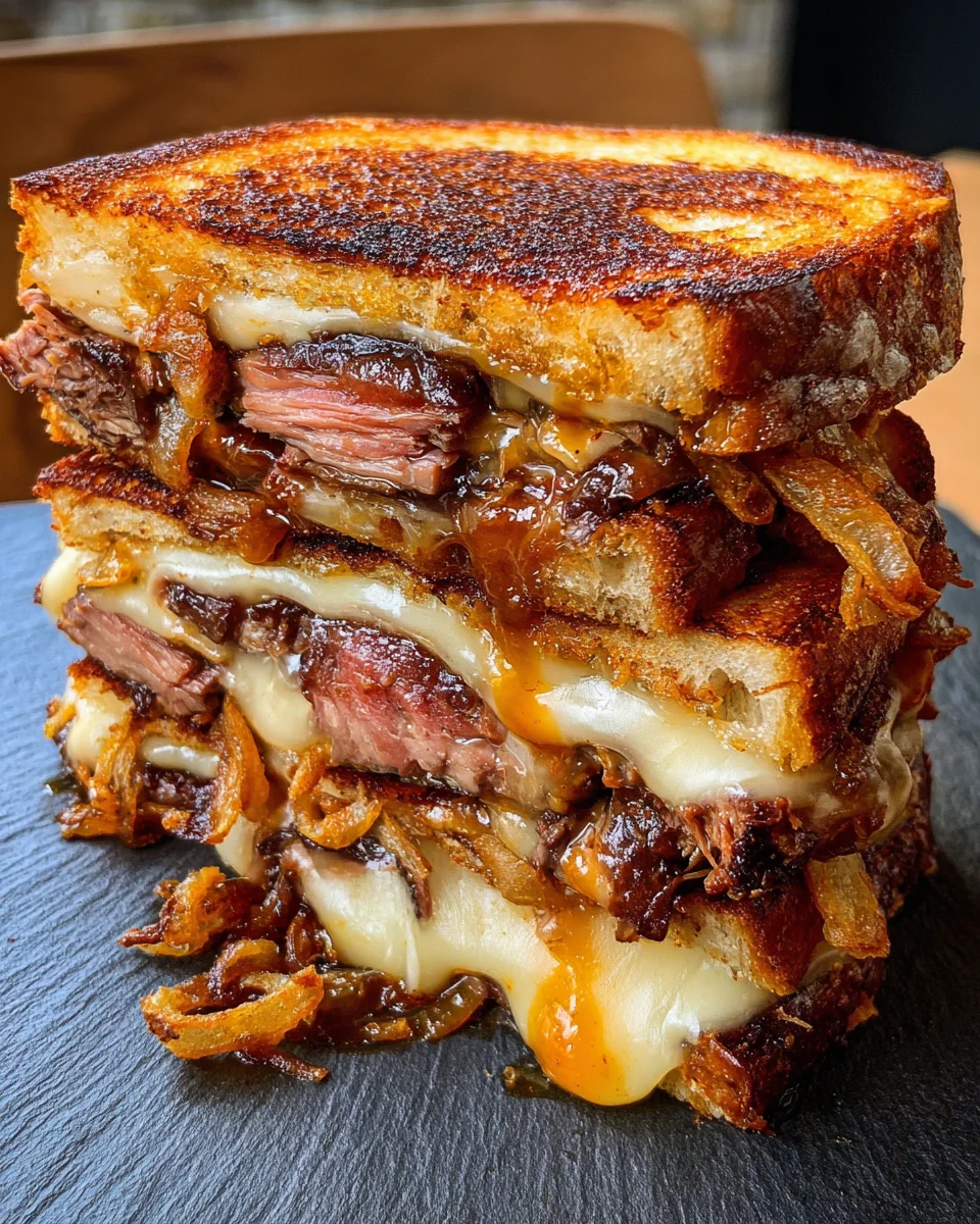 BBQ Brisket Melts 25 BBQ