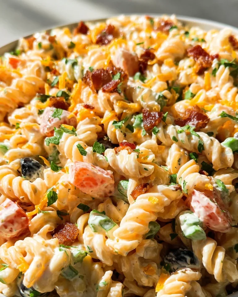 Bacon Ranch Pasta Salad