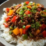 Beef and Pepper Rice Bowl 20 Beef and Pepper Rice Bowl