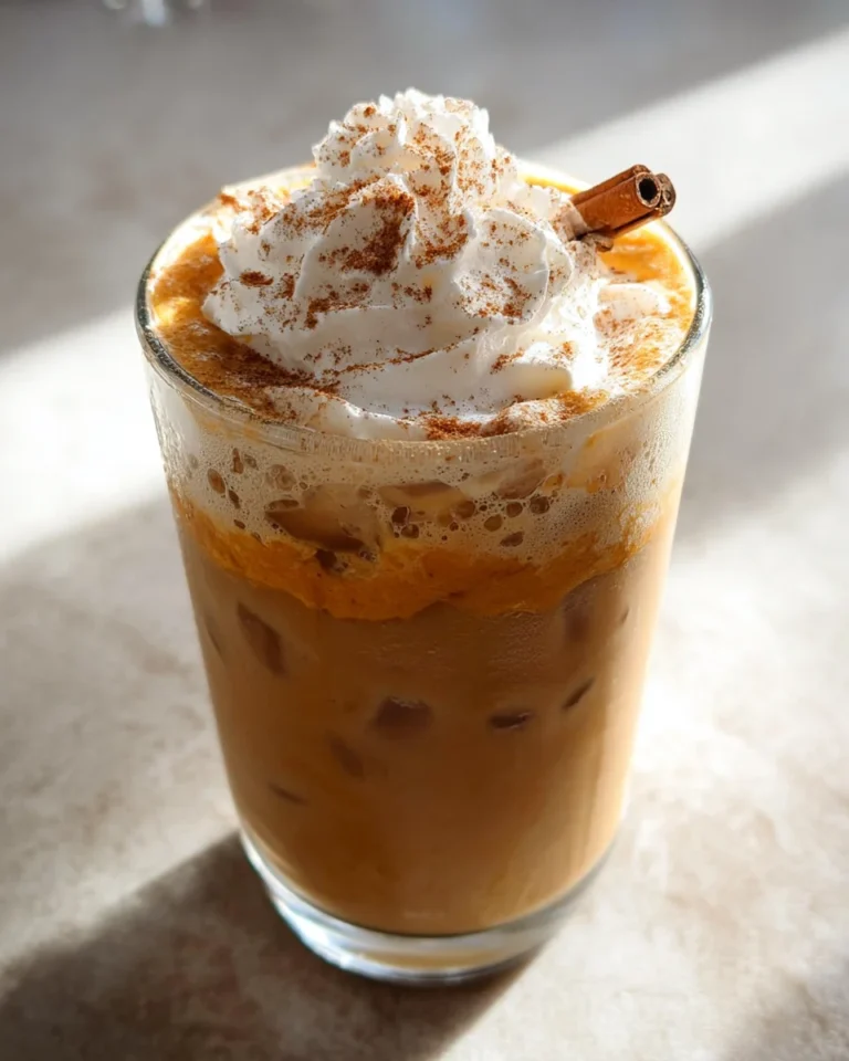 Best Iced Pumpkin Spice Latte at Home
