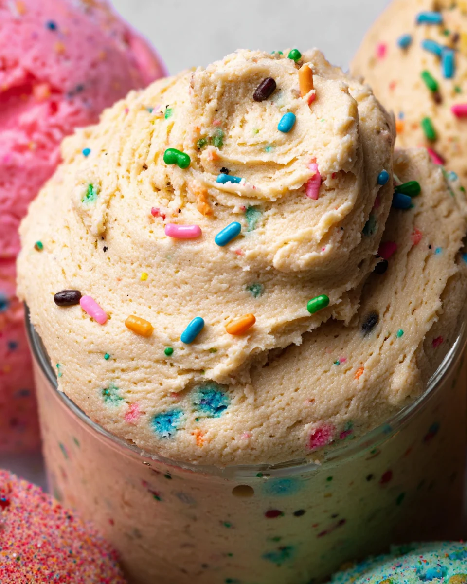 Birthday Cake Protein Cookie Dough 20 Birthday Cake Protein Cookie Dough