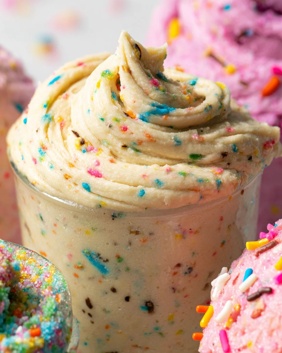 Birthday Cake Protein Cookie Dough 17 Birthday