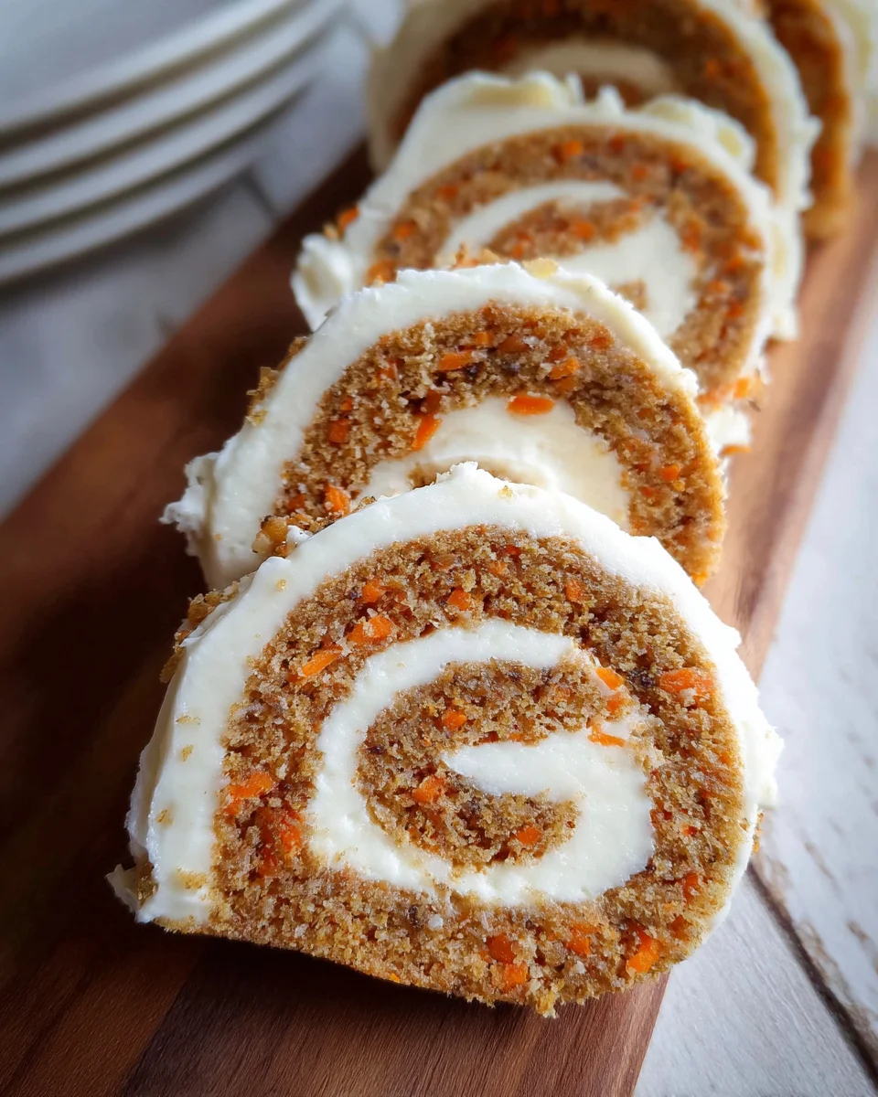 Carrot Cake Roll 29 Carrot