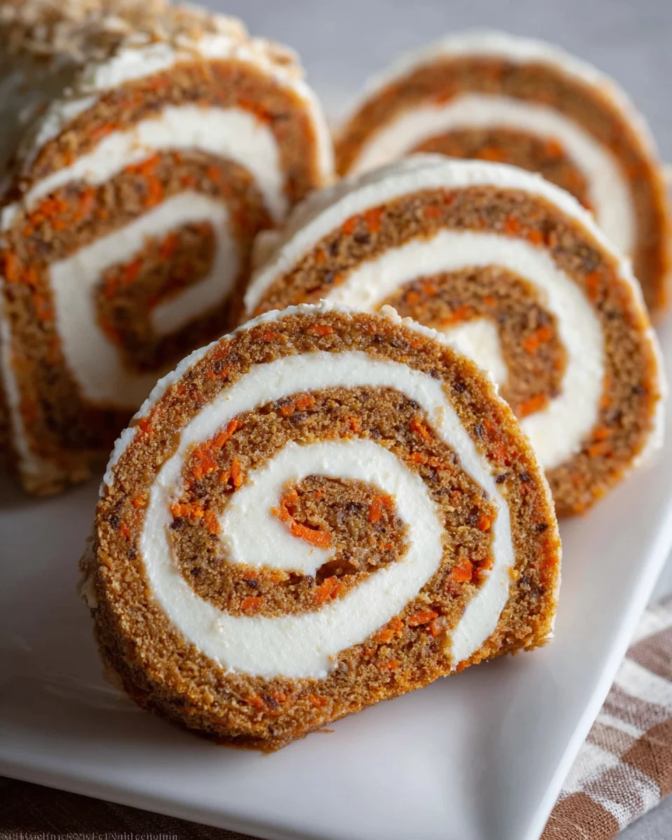 Carrot Cake Roll 30 Carrot