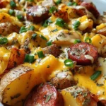 Cheesy Ranch Potatoes and Smoked Sausage 25 Cheesy Ranch Potatoes and Smoked Sausage