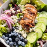 Chicken Blueberry Feta Salad 25 Chicken Blueberry Feta Salad