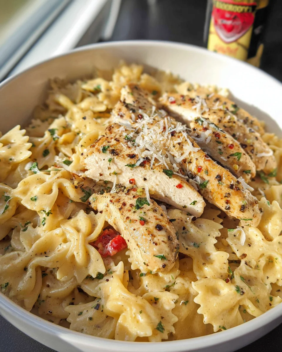 Chicken Garlic Parmesan Pasta 33 Chicken