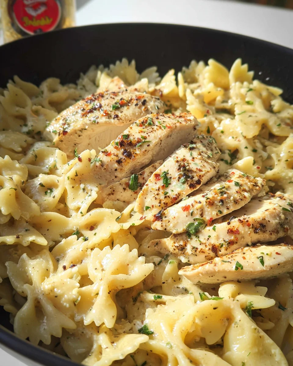 Chicken Garlic Parmesan Pasta 34 Chicken