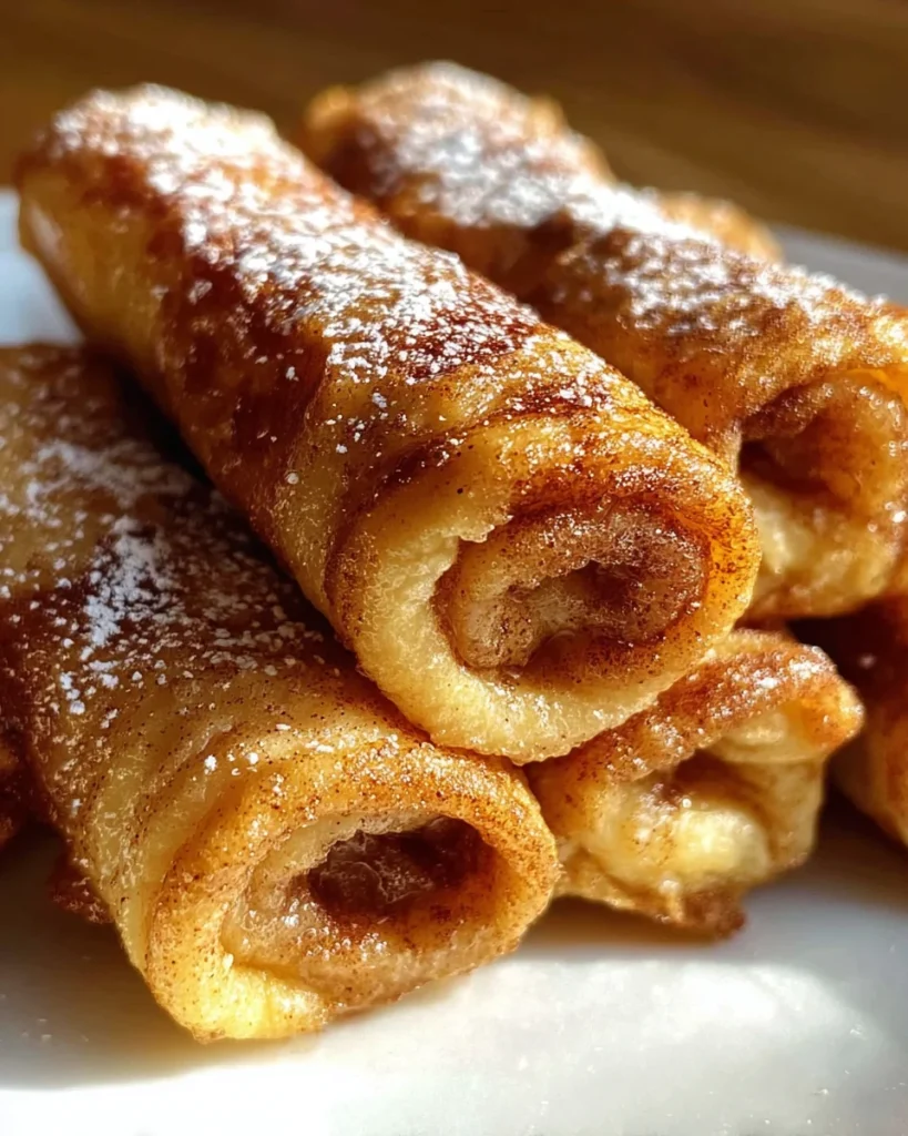 Cinnamon Roll French Toast Roll-Ups