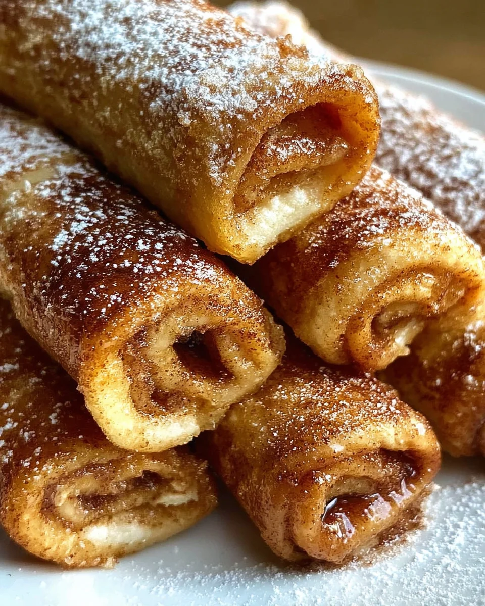 Cinnamon Roll French Toast Roll-Ups 21 Cinnamon