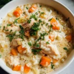 Creamy Chicken and Rice Soup