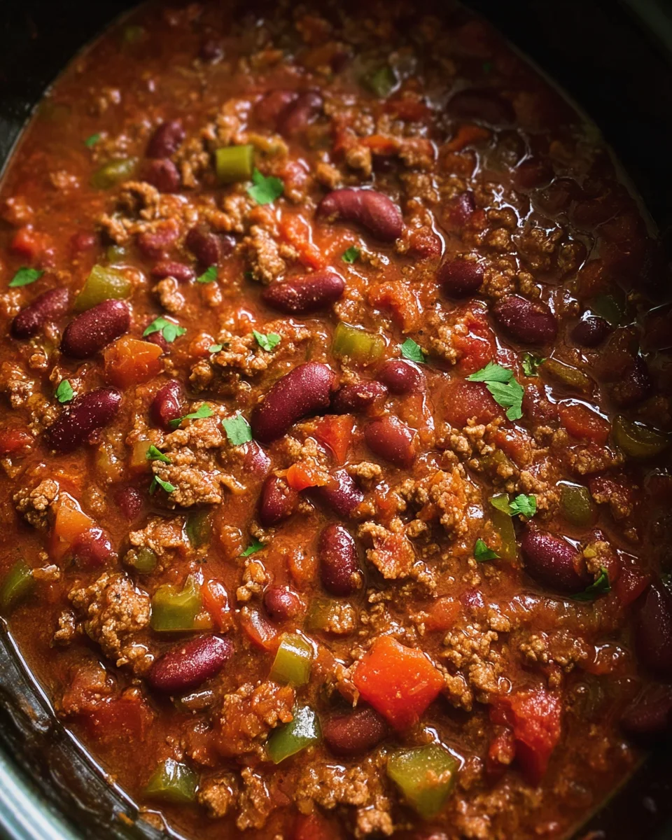 Crock Pot Chili Recipe