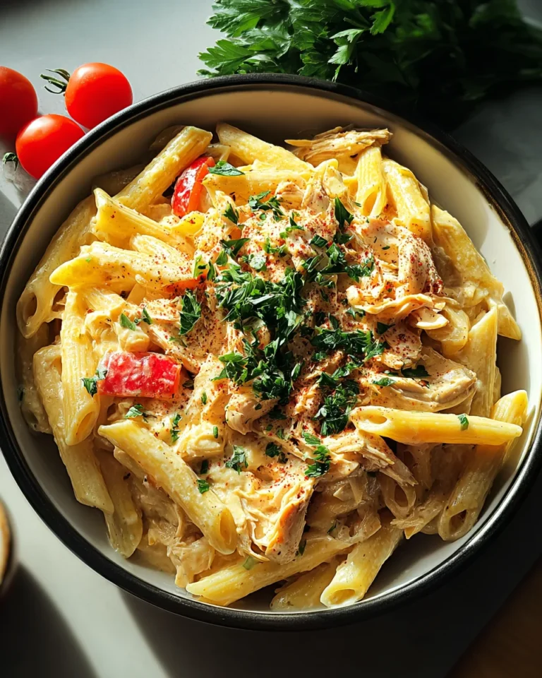 Crock Pot Creamy Cajun Chicken Pasta