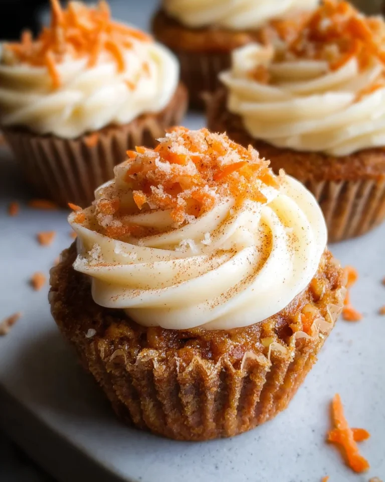 Easy Carrot Cake Cupcakes